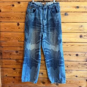 Akademiks Y2k Baggy Jeans Mens 34